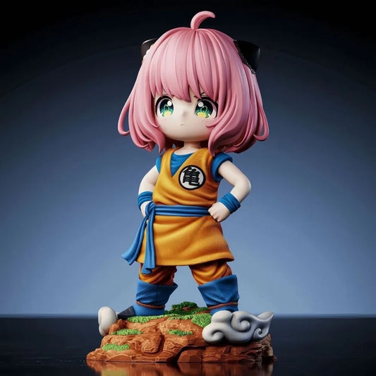 Anime School Girl Turtle Outfit Figure — Cute PVC Collectible 🎀✨