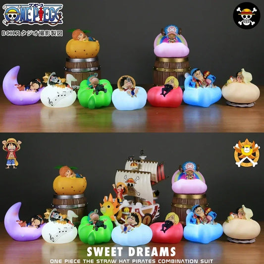 Anime LED Night Light Figure — Cute Manga Desk Lamp ⚓✨