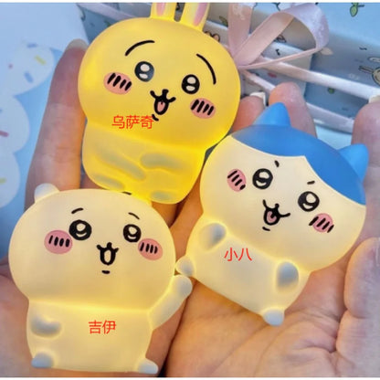 Kawaii Cartoon Night Light — Soft Silicone Bedside Lamp 🌙✨