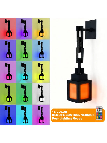 RGB Pixel Night Light – 16 Colors Remote Control Ambient Lamp