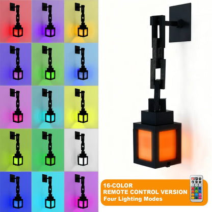 RGB Pixel Night Light – 16 Colors Remote Control Ambient Lamp